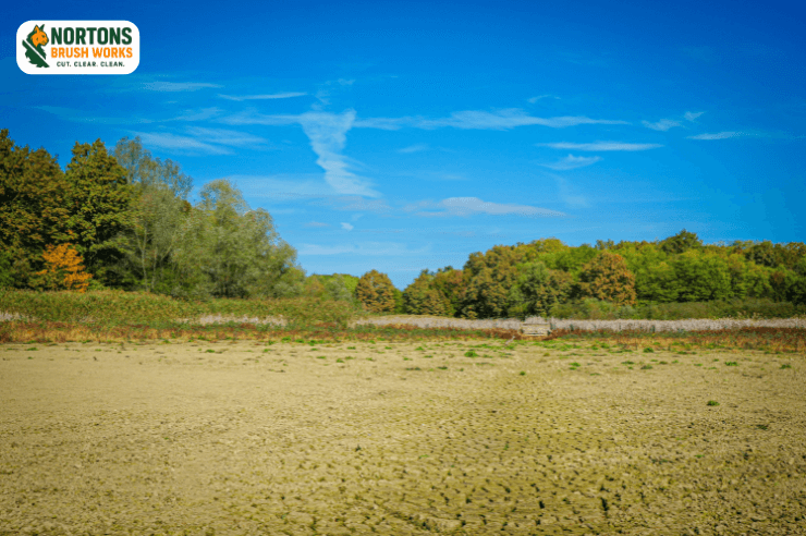 Grading and rough leveling for construction and land preparation